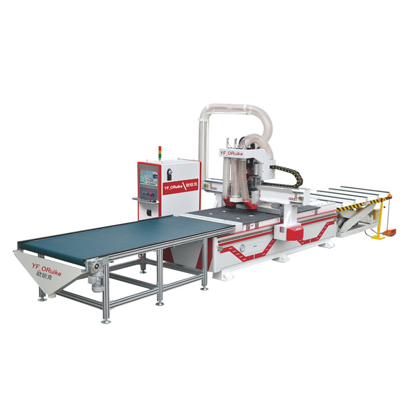 1325雙工序開料機(jī)（帶排鉆）【型號(hào)：ORuike-1325-Z2PZ】自動(dòng)上下料雙工序排鉆